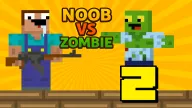 Play Noob vs Zombie 2 now!
