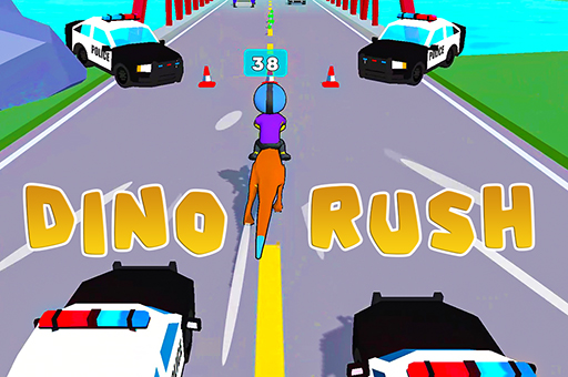 Dino Rush - hypercasual runner