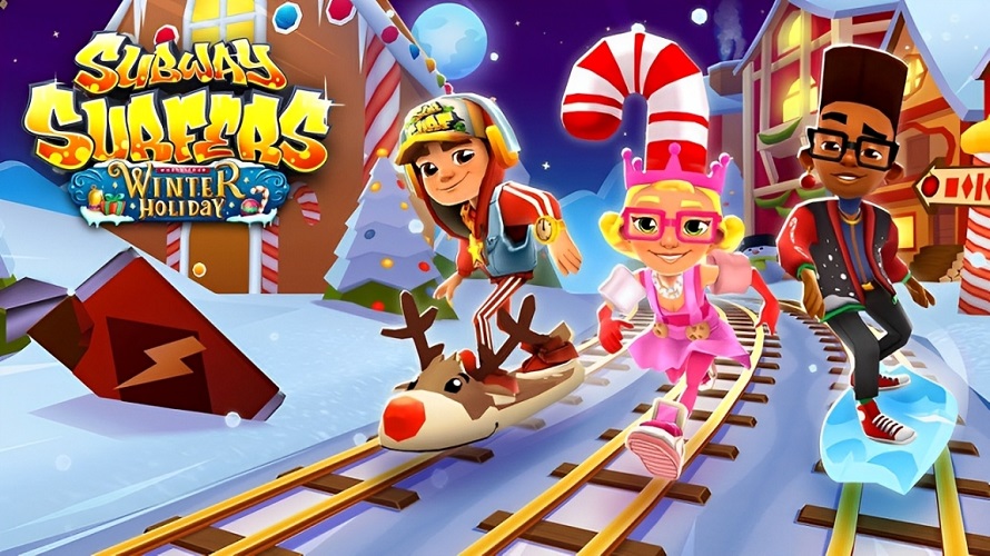 Subway Surfers Winter Holiday